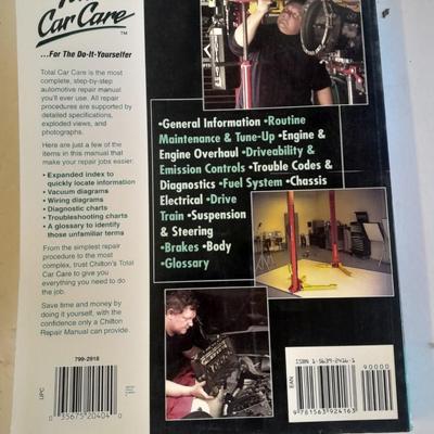 Two Chrysler Chilton Auto mechanics books for Front wheel drive & Full-size trucks