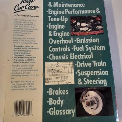 Two Ford Auto mechanic books, Chilton's Taurus / Sable and Haynes Ford Escort & Mercury Tracer