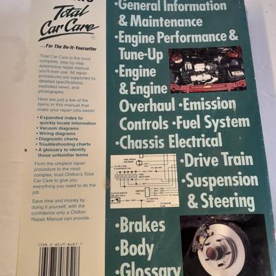 Two Ford Auto mechanic books, Chilton's Taurus / Sable and Haynes Ford Escort & Mercury Tracer
