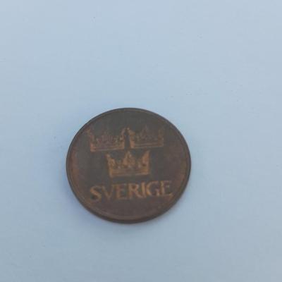 1973 Swedish Coin 5 Ã–re | Gustaf VI Adolf | Crown | Sweden coin