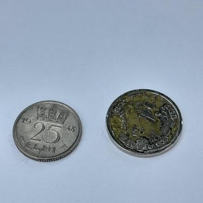 1910 and 1948 foreign Coins