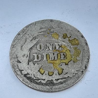 1928 Walking Liberty Quarter, and 1912 Barber dime