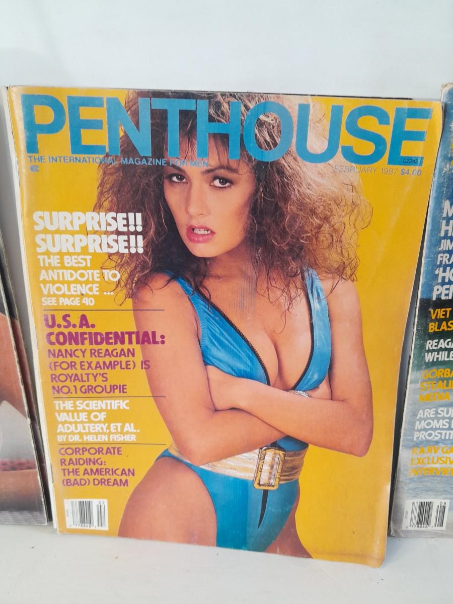 Penthouse Back issue Magazines Jessica Hahn Paula Parkinson