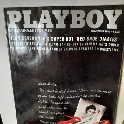 1990's Playboy back issue magazines Joan Severance, Heather Kozar, La Toya Jackson and more