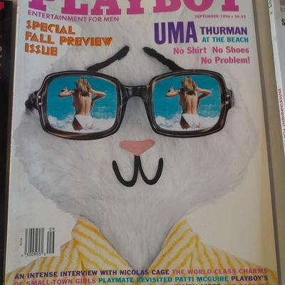 1990's Playboy back issue magazines Joan Severance, Heather Kozar, La Toya Jackson and more