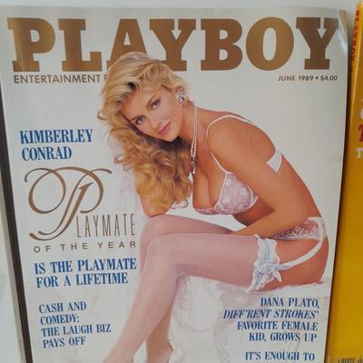 1990's Playboy back issue magazines Brandi Brant, Barbi twins, Tai Collins, and more