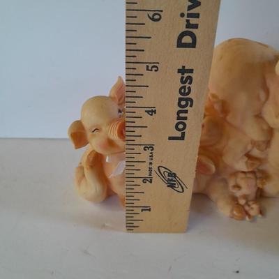 Collectible Pig figures pig piles!