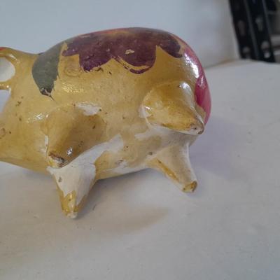 Floral piggy banks, Mexico art