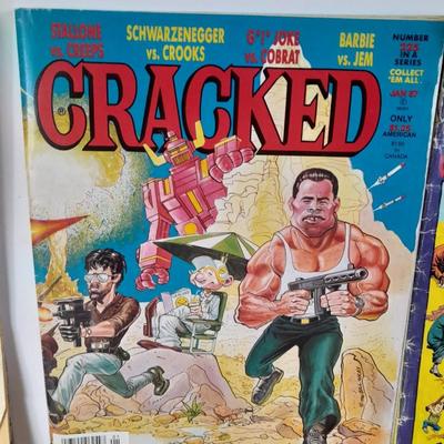 Mad Cracked magazine back issues