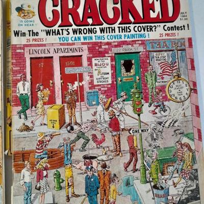 Mad Cracked magazine back issues