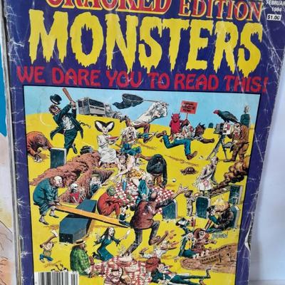 Mad Cracked magazine back issues