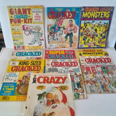 Mad Cracked magazine back issues