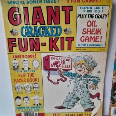 Mad Cracked magazine back issues