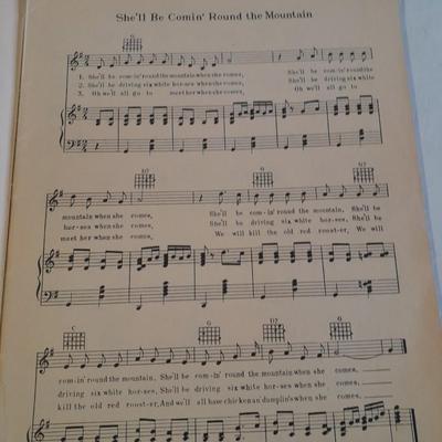 Variety of Sheet Music