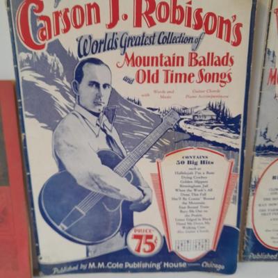 Variety of Sheet Music