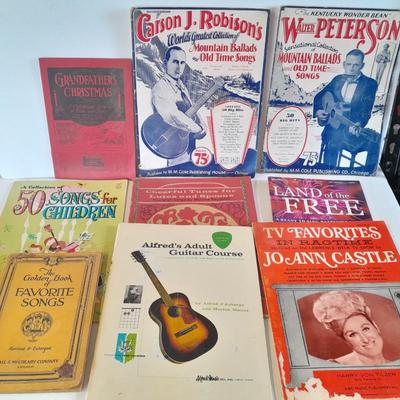 Variety of Sheet Music