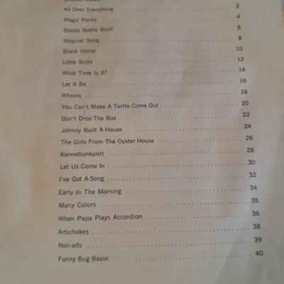 Variety of Sheet Music