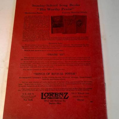 Variety of Sheet Music