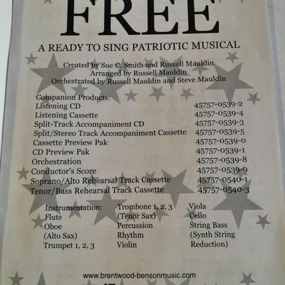 Variety of Sheet Music