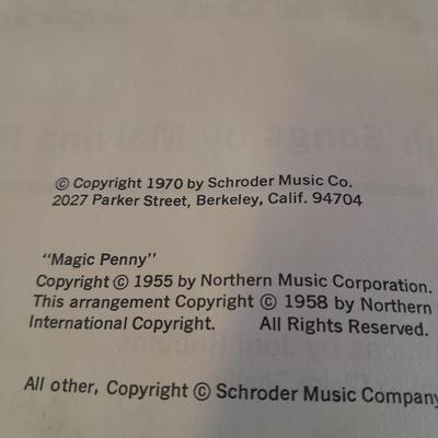 Variety of Sheet Music