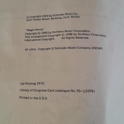 Variety of Sheet Music