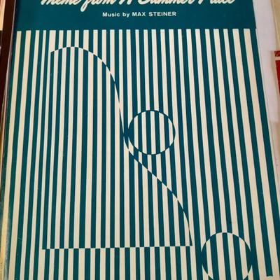 Variety of Sheet Music