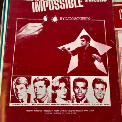 Variety of Sheet Music