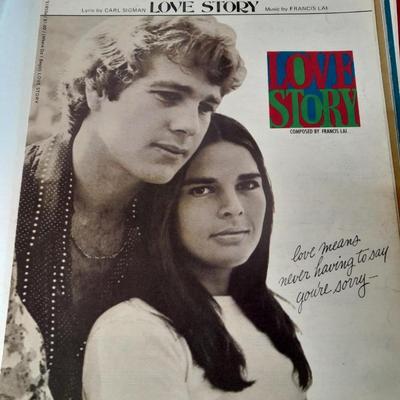 Variety of Sheet Music