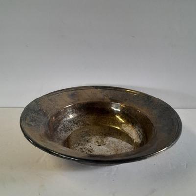 Silver plated goblets, bowl, and antique 1922 A.C.W. - E.P.W.  gravy boat, REED & BARTON