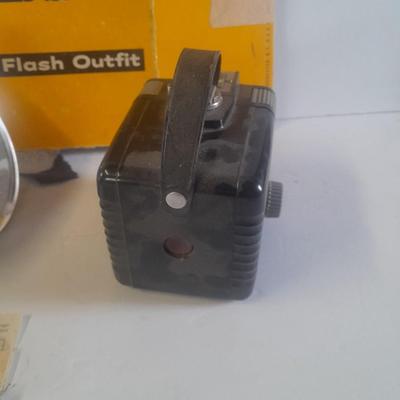 Kodak Brownie Hawkeye camera with Flash