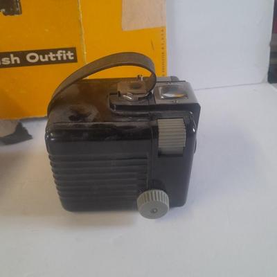 Kodak Brownie Hawkeye camera with Flash
