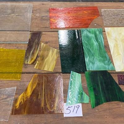 Stained Glass Pieces