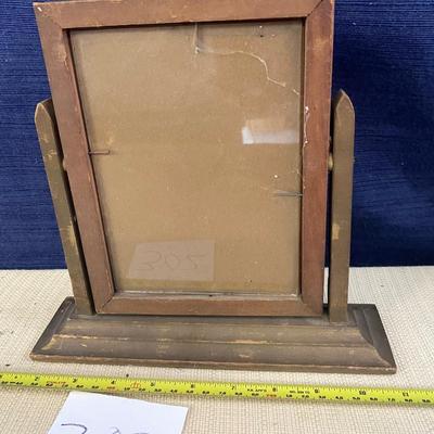 Vintage Wooden Tilt Picture Frame
