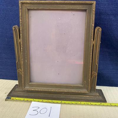 Vintage Wooden Tilt Picture Frame