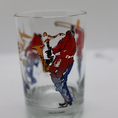 LEO MEIERSDORFF Set of (4) Jazz Fest Glasses - The LJungberg Collection