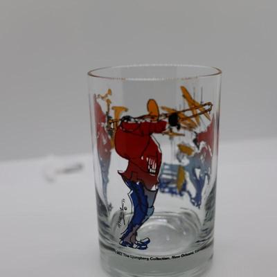 LEO MEIERSDORFF Set of (4) Jazz Fest Glasses - The LJungberg Collection