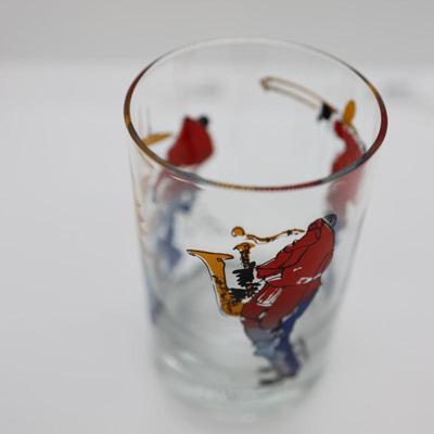 LEO MEIERSDORFF Set of (4) Jazz Fest Glasses - The LJungberg Collection
