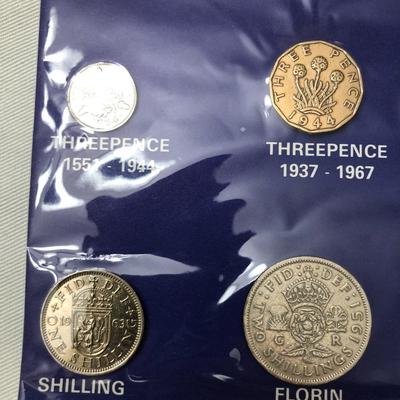 British Crown Type Coin Set