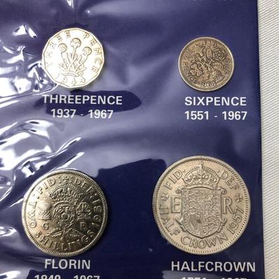 British Crown Type Coin Set