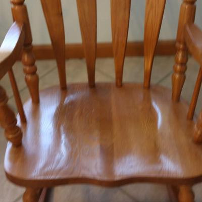 Solid Wood Rocking Chair