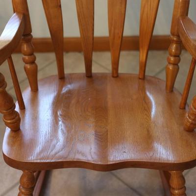 Solid Wood Rocking Chair