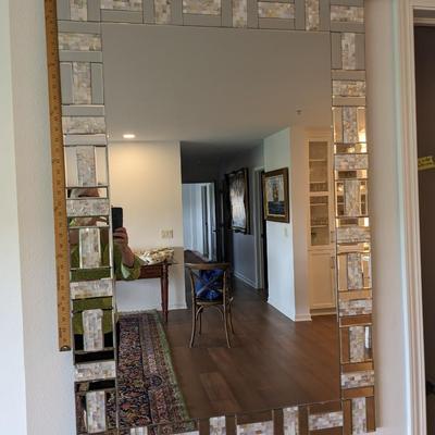 Mother of Pearl framed Wall Mirror