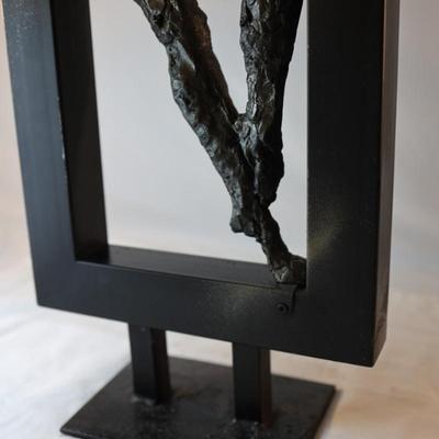 Metal Framed Male Art