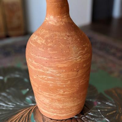 Large, Beautiful Clay Pitcher/Vase