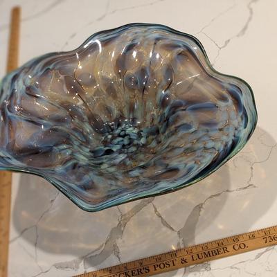 Lovely Beverly Albrets Hand Blown Glass Sculpture