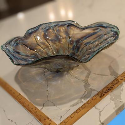 Lovely Beverly Albrets Hand Blown Glass Sculpture