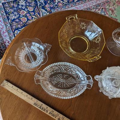 Sweet Variety of Antique Glassware