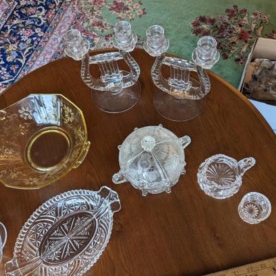 Sweet Variety of Antique Glassware