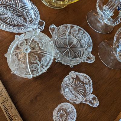 Sweet Variety of Antique Glassware