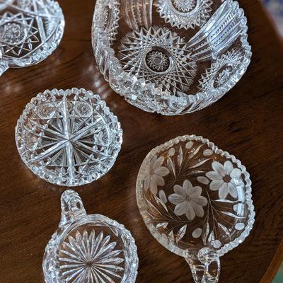 Nice Collection of Crystal Serving Dishes